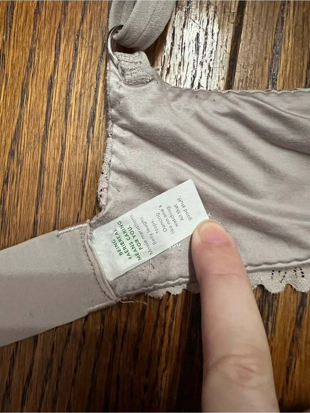 aerie Real sunnie wireless push up bra 38C Taupe Wireless Bra Aerie Bra